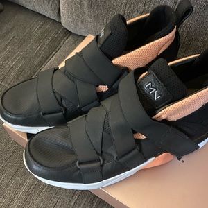 Mark Mason Los Angeles Diamond Black/Orange Shoes!